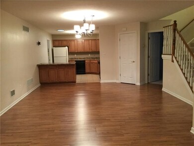 Dining Room:   View from the living room, through 