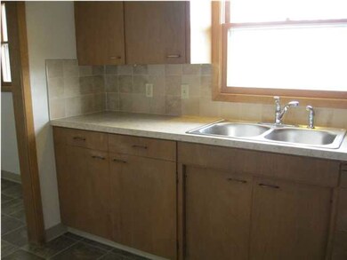 New vinyl floors in the kitchen, bathroom and util