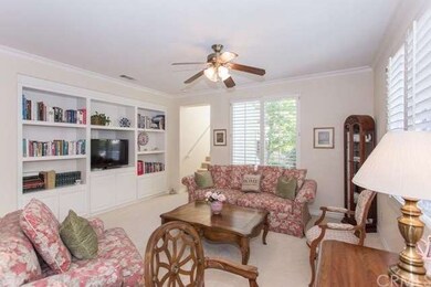 Built-in entertainment center offers open and clos