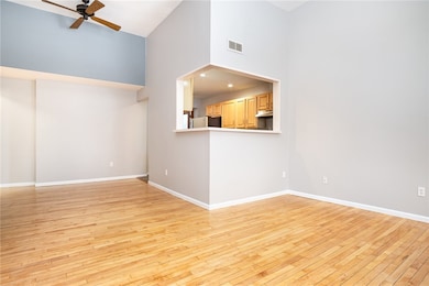 View to Kitchen and Dining Area