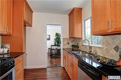 Custom cabinets made for this kitchen.