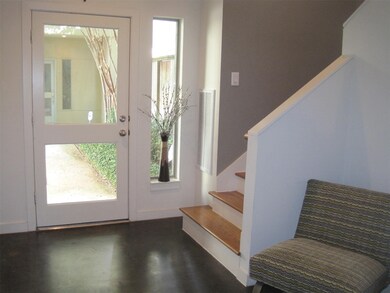  Front door view inside. The design makes this are