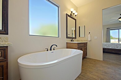 Master Bath with double sinks