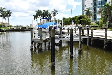 View of dock from neighboring slip