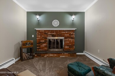Wood burning Fireplace