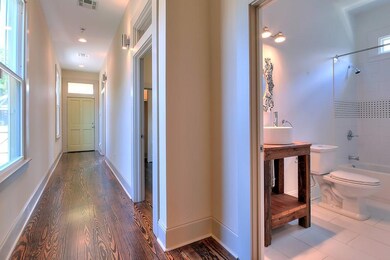 Side hall floor plan