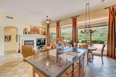 Kitchen to Fam Rm