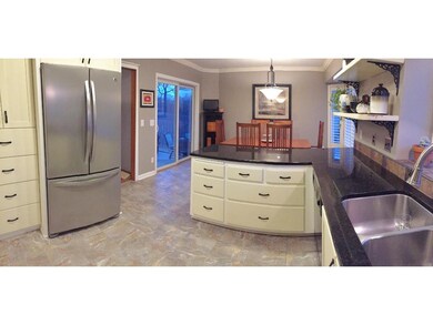 Another view of kitchen and informal dining.  Lots