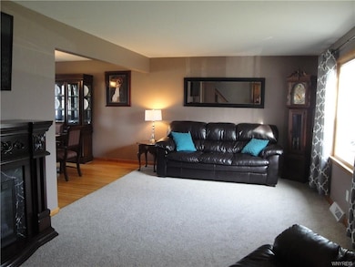 19 x 20 Living Room with New Plush Carpeting. Open
