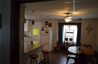 View of the kitchen/eating area from the Living Ro
