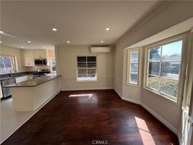 Dining room opens to kitchen