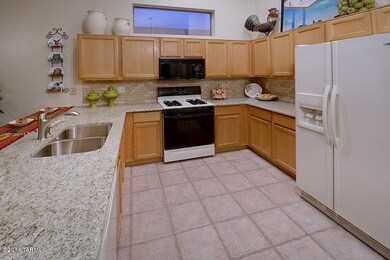Kitchen with Granite Counters