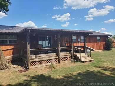 Covered Back Deck