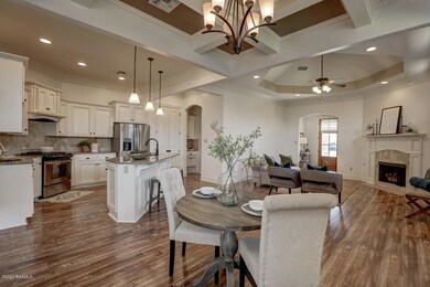 Dining Kitchen Living