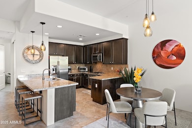 Spacious kitchen & dining
