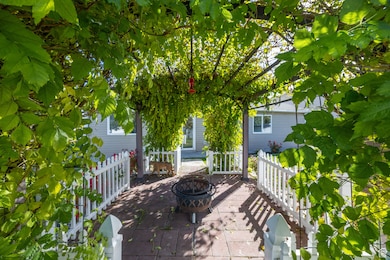 View of patio / terrace featuring a fire pit