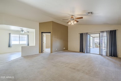 Living Room View to Back
