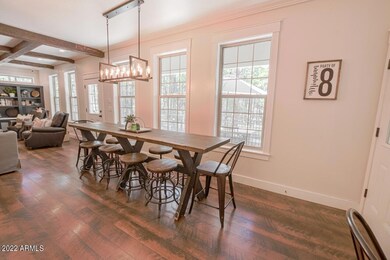 Informal dining area