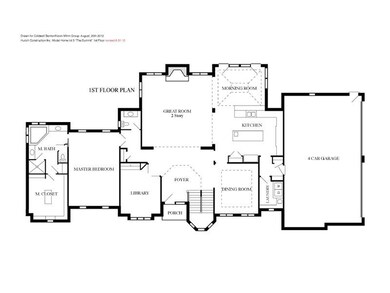 1st Floor Plan.