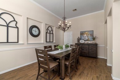 There is room to have a large table to seat 8 if needed.