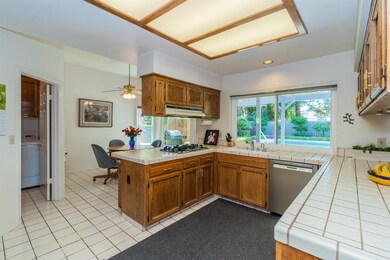Kitchen with Amazing Views of the Poolside Paradis