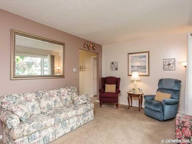 Living Room. Hardwoods under carpet