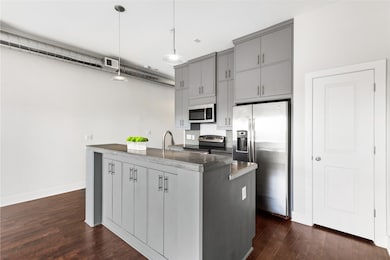 Kitchen designed with casework custom cabinets to