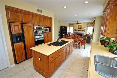 Gorgeous gourmet kitchen with large island and rec