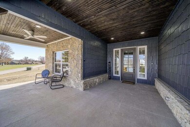 Covered front porch