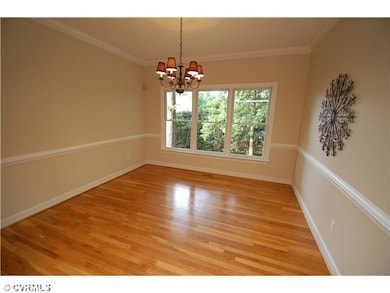 Dining Room - Formal dining room with crown and ch