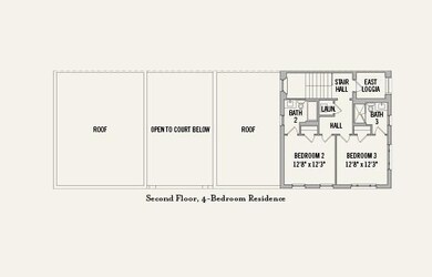 Clermont Courts - 4 BDR - Second Floor