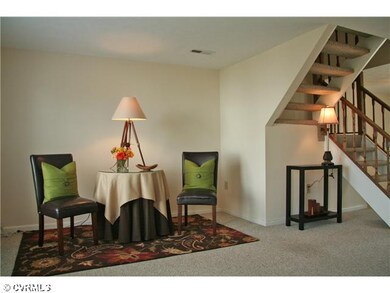 Living Room - Open front-to-back floor plan with a