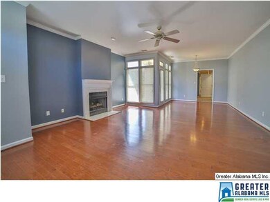 Fresh crisp paint and floors in the spacious livin