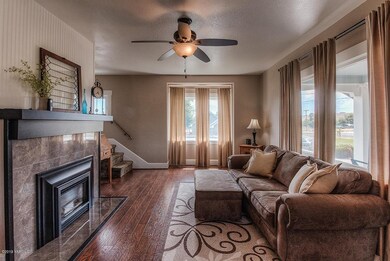 Formal Living with Propane Fireplace