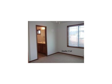 Master Bedroom. Picture is of similar unit.