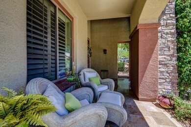 Welcoming Covered Front Porch