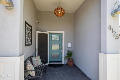 Covered front patio