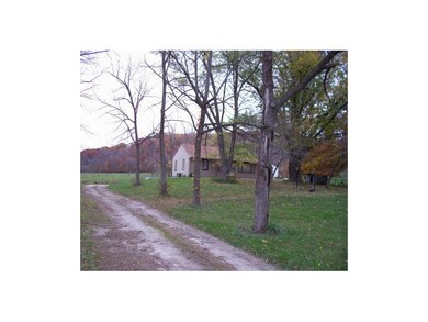 Home is Secluded & Long Driveway