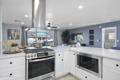 GAS STOVE & STAINLESS HOOD!