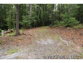 Driveway with Gravel cut in