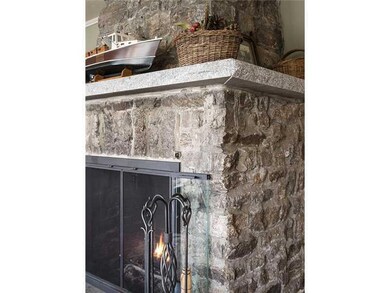 Other. Stone, wood burning fireplace.