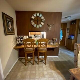View of dining room