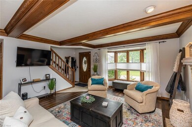 Living room and front entry