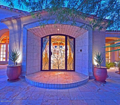 Front Door Evening