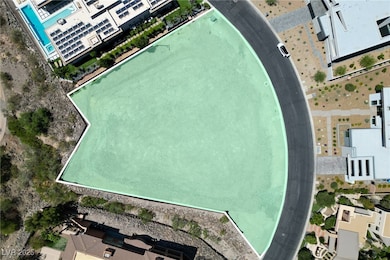Bird's eye view of lot