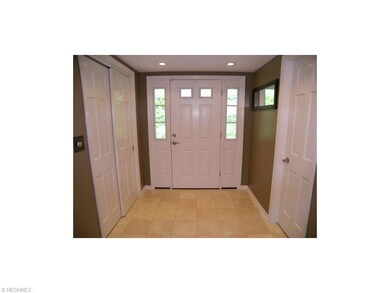 Inviting foyer