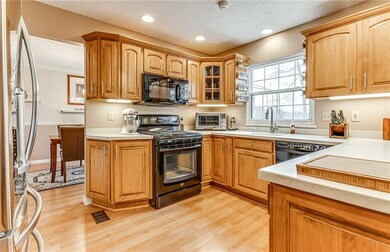 Nice kitchen with Corian countertops