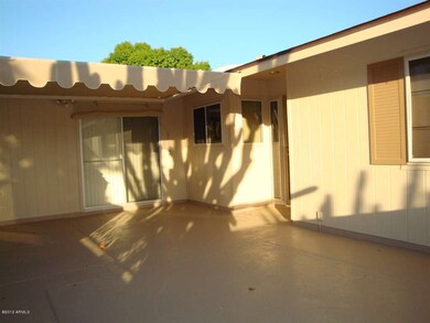 FRONT PATIO PARTIALLY COVER