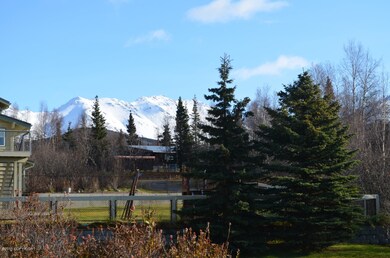 View of Mountains from Deck