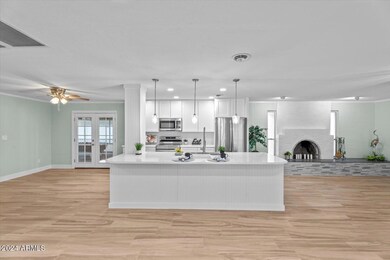 Huge White Quartz Island